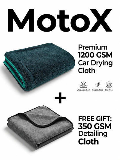 MotoX Original 1200 GSM +350 GSM Micro-fiber cloth Combo (Copy)